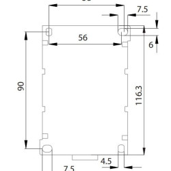 Контактор ETI 004650140 CEM 80CN.10 (61/71кВАр-400/440V)