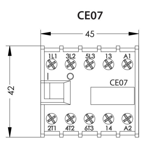 Контактор ETI CE 07.10/AC230V