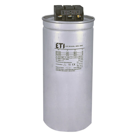 Конденсатор ETI 004656797 LPC 50kVAr (525V)