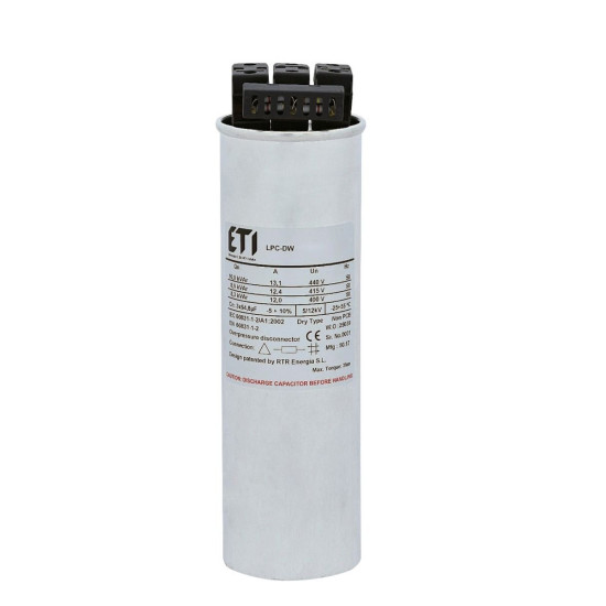 Конденсатор ETI 004656852 LPC-DW 400V 12.5 kVAr