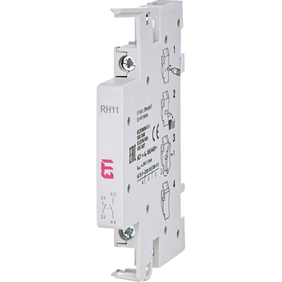 Блок-контакт ETI 002461101 RH 11 (1NO+1NC) (для типу R)