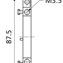 Блок-контакт ETI 002461101 RH 11 (1NO+1NC) (для типу R)