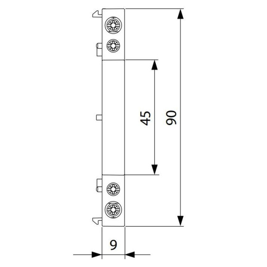 Блок-контакт ETI 002464069 RN-02 (2NC) (для типу RA/RD)