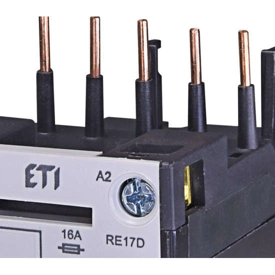 Теплове реле ETI 004641407 RE 17D-6.3 (4-6.3A) (для CE, CAE, CE17)