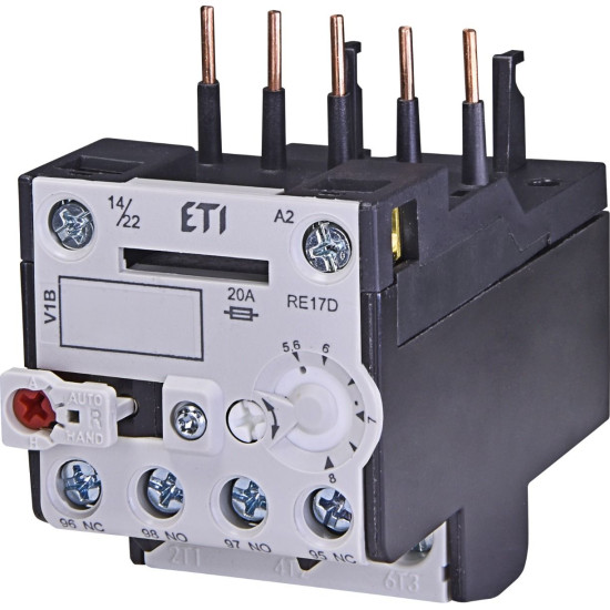 Теплове реле ETI 004641408 RE 17D-8.0 (5.6-8A) (для CE, CAE, CE17)