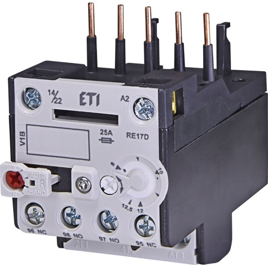 Теплове реле ETI 004641410 RE 17D-12.5 (8..12.5A) (для CE, CAE, CE17)