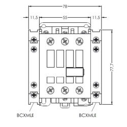 Контактор ETI 004647100 CEM 40.00 24V AC