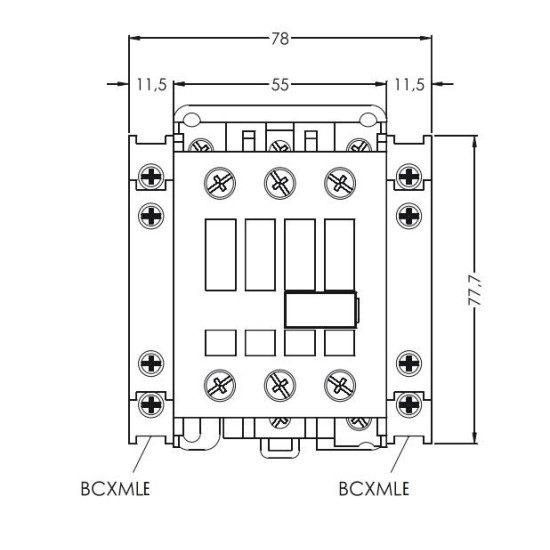 Контактор ETI 004647104 CEM 40.00 400V AC