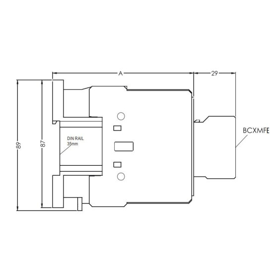 Контактор ETI 004647105 CEM 40.00 42V AC