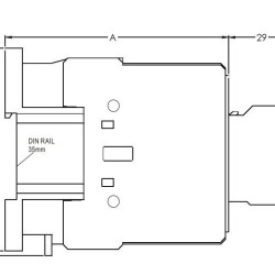 Контактор ETI 004647201 CEM 40.00 220V DC