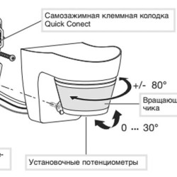 Датчик руху Hager EE821