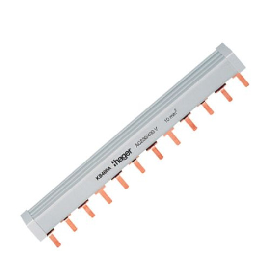 Гребінчаста шина Hager KB480B 4P 16мм² 56M