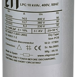 Конденсатор ETI 004656750 LPC 10kVAr (400V)