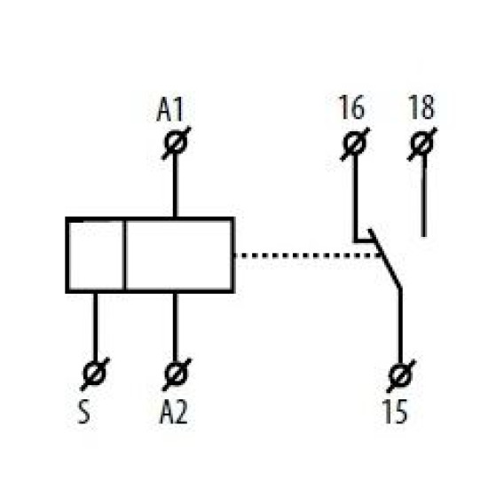 Багатофункціональне реле часу ETI 002470001 CRM-91H UNI 12-240V AC/DC (1x16A AC1)