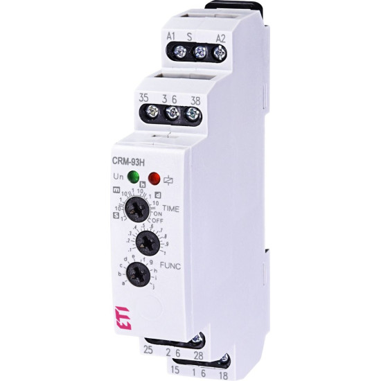 Багатофункціональне реле часу ETI 002470071 CRM-93 H 230V (3x8A AC1)