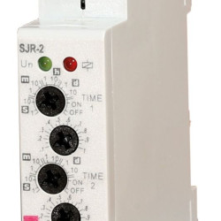 Двухрівневе реле часу ETI 002470090 SJR-2 UNI 12-240 AC/DC (2x16A AC1)