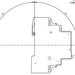 Імпульсне реле ETI 002464126 RBS 432-40 230V AC 32A (4НО AC1)