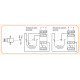 Реле контролю рівня рідини ETI 002471715 HRH-5 UNI 24..240V AC/DC (1x16A AC1)