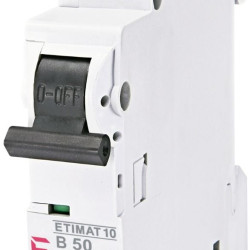 Автоматичний вимикач ETI 002121721 ETIMAT 10 1p B 50А (6 kA)