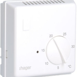 Цифровий термостат Hager EK004 230В/8А