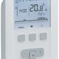 Багатофункціональний цифровий термостат Hager EK530 230В/5А