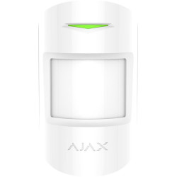 Бездротовий датчик руху Ajax 1151 MotionProtect Plus white (PIR-сенсор та мікрохвильовий датчик)