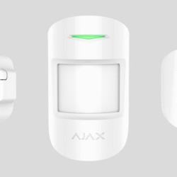 Бездротовий датчик руху Ajax 1150 MotionProtect Plus black (PIR-сенсор та мікрохвильовий датчик)