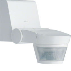 Датчик руху Hager EE860 Comfort зовнішньої установки IP-55 16A 220° (білий)
