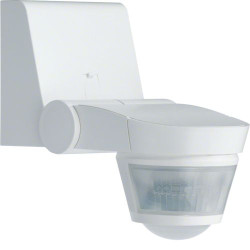 Датчик руху Hager EE870 Comfort зовнішньої установки IP-55 16A 220-360° (білий)