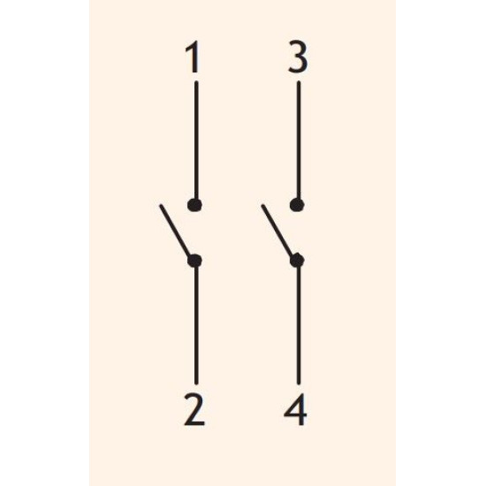 Кулачковий перемикач ETI 004773014 CS 80 91 U (2p "0-1" 80A)