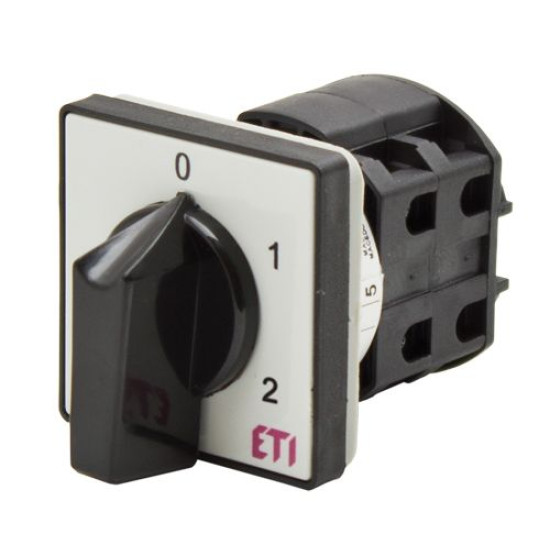 Кулачковий перемикач ETI 004773033 CS 16107 U (1p «0-1-2» 16A)