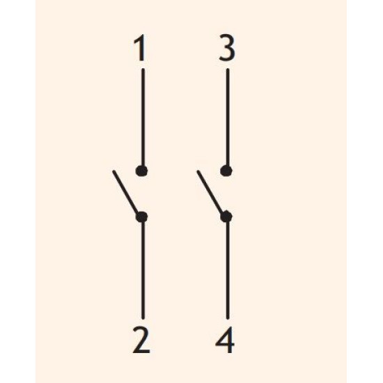 Кулачковий перемикач ETI 004773066 CS 80 91 U LK (2p "0-1" 80A)