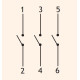 Кулачковий перемикач ETI 004773068 CS 25 10 U LK 3p «0-1» 25A