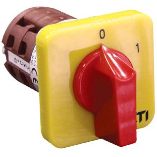 Кулачковий перемикач ETI 004773085 CS 63 10 U ES (3p «0-1» 63A)