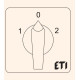 Кулачковий перемикач ETI 004773104 CS 16 51 U (1p «1-0-2» 16A)
