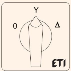Кулачковий перемикач ETI 004773133 CS 25 12 U («OY-Δ» 25А)