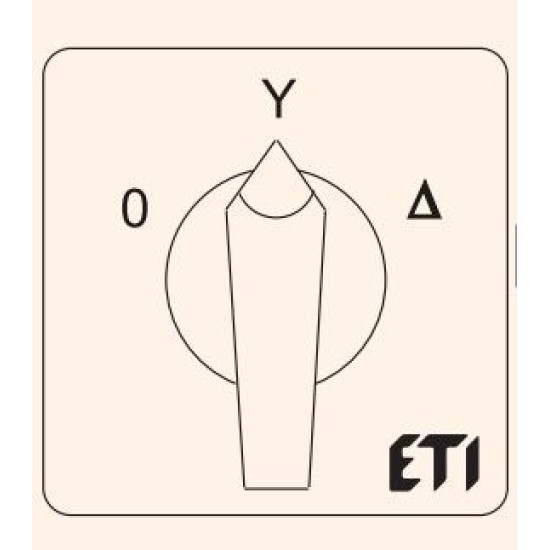 Кулачковий перемикач ETI 004773133 CS 25 12 U («OY-Δ» 25А)