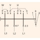 Кулачковий перемикач ETI 004773141 CS 32 11 U (3p «1-0-2» реверс» 32A)