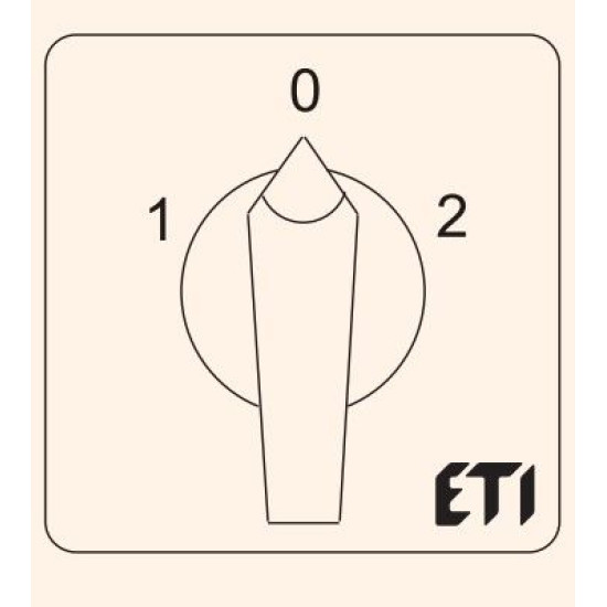 Кулачковий перемикач ETI 004773141 CS 32 11 U (3p «1-0-2» реверс» 32A)