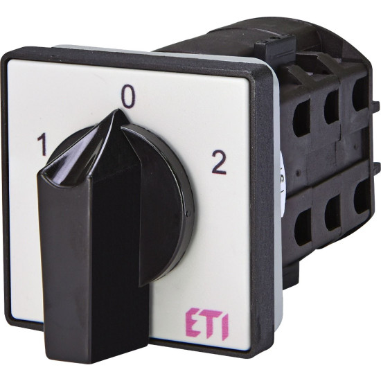 Кулачковий перемикач ETI 004773140 CS 25 11 U (3p «1-0-2» реверс» 25A)