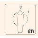 Кулачковий перемикач у корпусі ETI 004773162 CS 40 91 PNG (2p "0-1" IP65 40A)