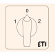 Кулачковий перемикач у корпусі ETI 004773189 CS 40 51 PNG (1p «1-0-2» IP65 40A)