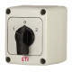 Кулачковий перемикач у корпусі ETI 004773187 CS 25 51 PN (1p «1-0-2» IP65 25A)
