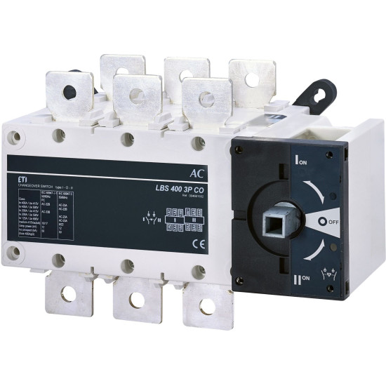 Перемикач навантаження ETI 004661552 LBS CO 3P 400 («1-0-2» 400А)