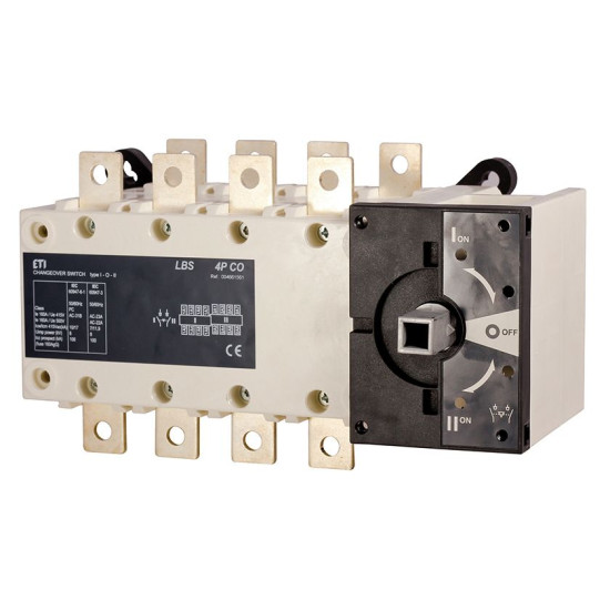 Перемикач навантаження ETI 004661564 LBS CO 4P 630 (1-0-2 630А)