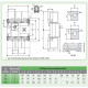 Вимикач навантаження ETI 004661859 LBS 400 3P DC1500 («1-0» 400A 1500V DC)