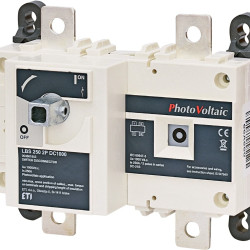 Вимикач навантаження ETI 004661855 LBS 250 2P DC1000 («1-0» 250A 1000V DC)