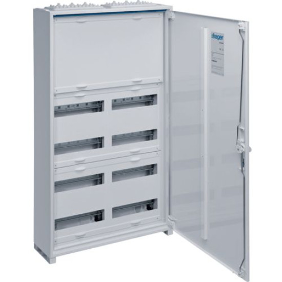 Щит Hager FWB62N Univers IP44/II 950x550x161мм 96 М із блоком для клем