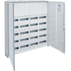 Щит Hager FWB74N Univers IP44/II 1100x1050x161мм 240 М із блоком для клем