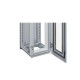 Секційна шафа Hager FG21KD Univers IP54/I 1900x350x600мм прозорі двері (сіра)